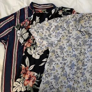 Men’s Button Down Shirt Bundle A&F L/XL